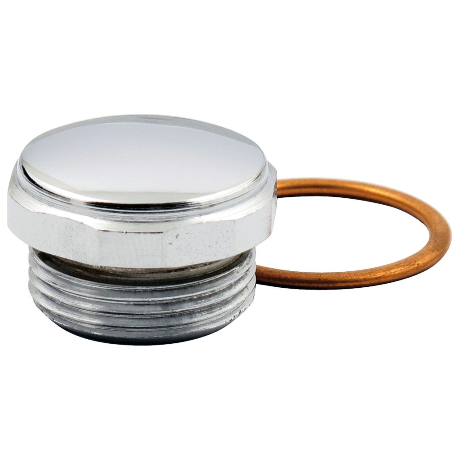 Paughco, Transmission fill plug. Cap style, Chrome