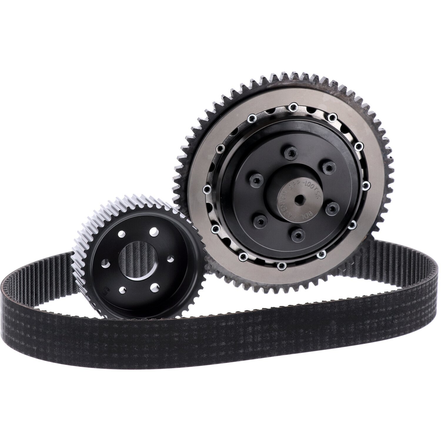 BDL, bolt-in elec. start 8mm belt drive kit. Softail