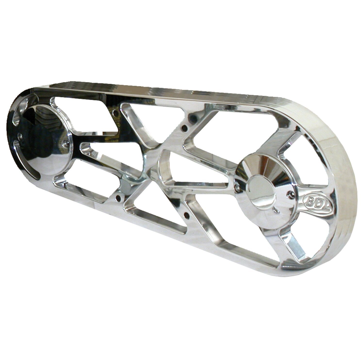 BDL, 3" cover 'Outboard Bearing Look', Polished
