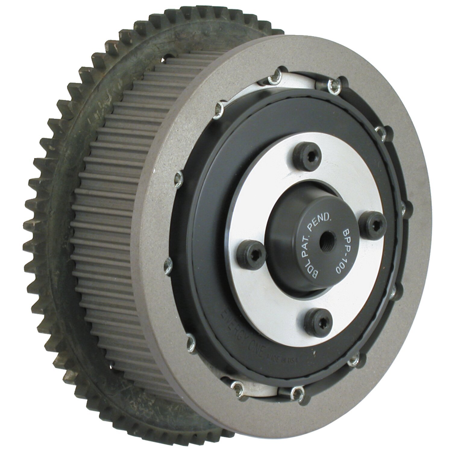 BDL, Signature Series 2" belt drive kit. Flame design, Polished