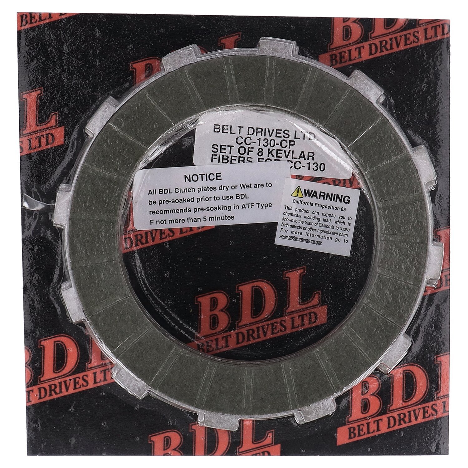 BDL, Aramid friction disc set