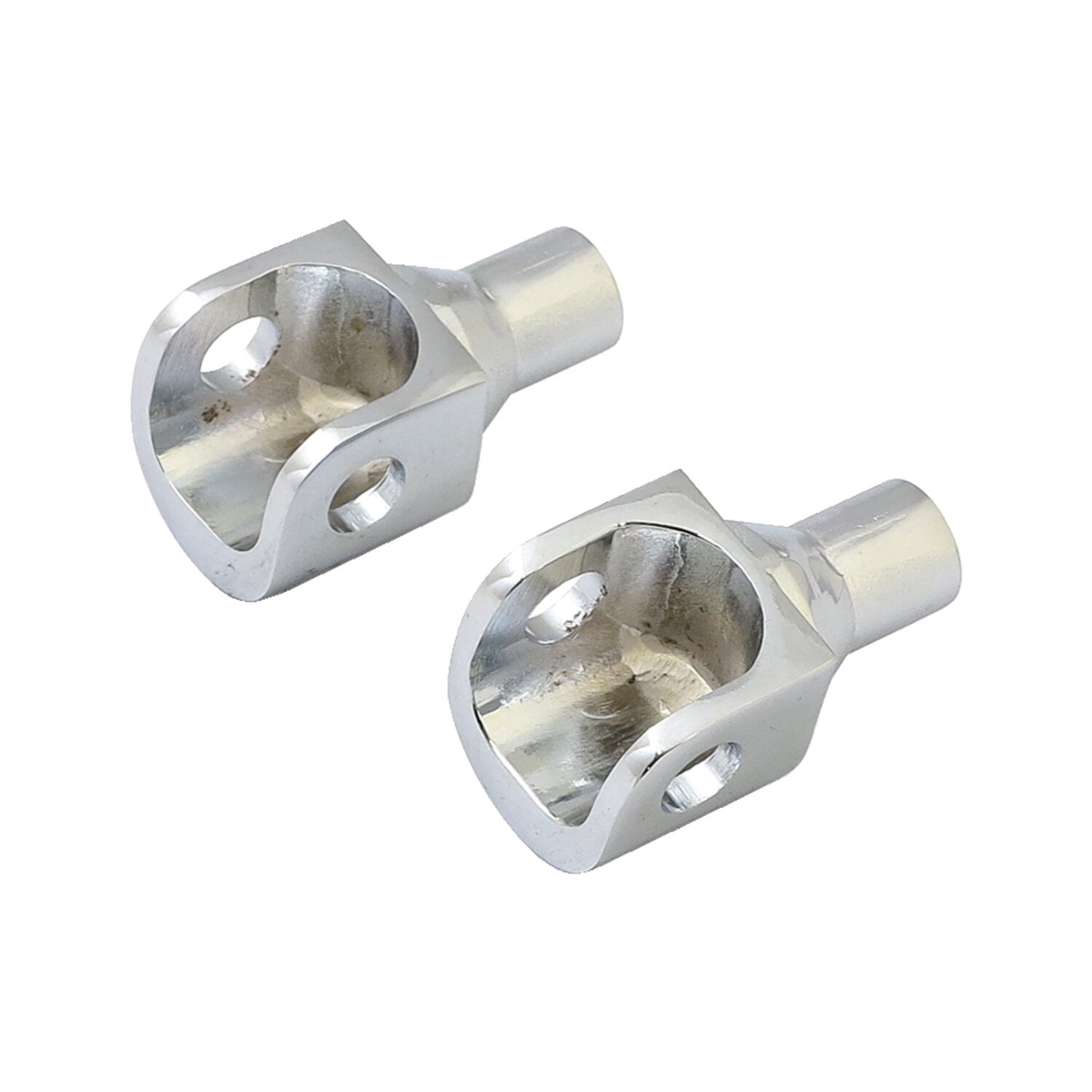 Repl. mount stud iso/comfort pegs. Large female, Chrome