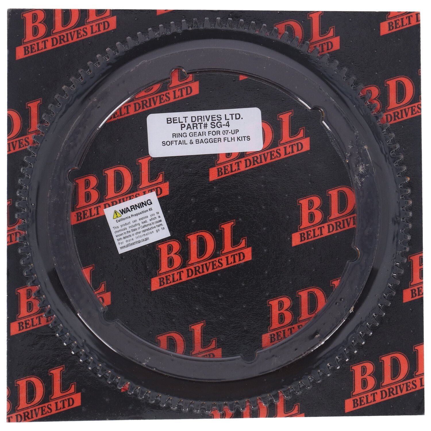 Bdl starter ring gear
