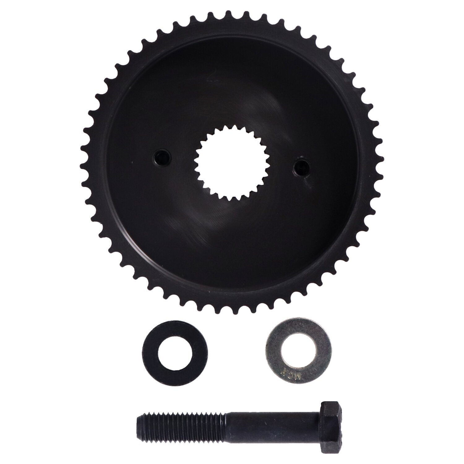 Bdl front pulley, 8mm, 1 1/2", 52t