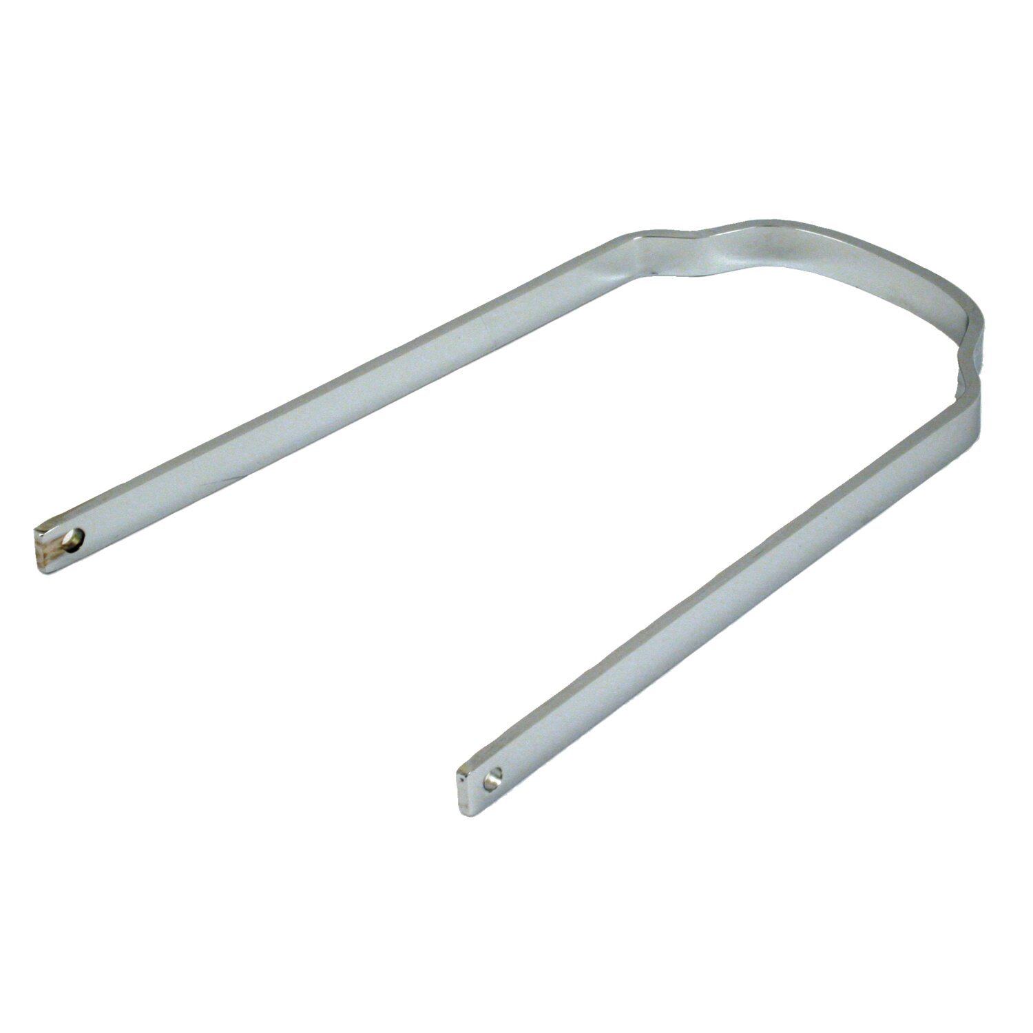 Flat fender support, Chrome