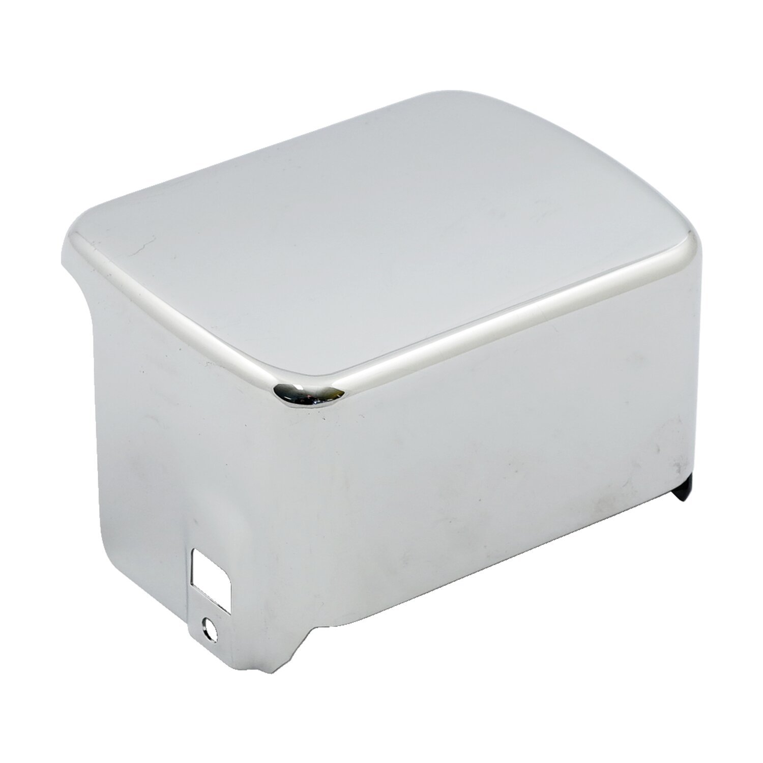 Coil cover, 00-06 Softail OEM style, Silver, Chrome