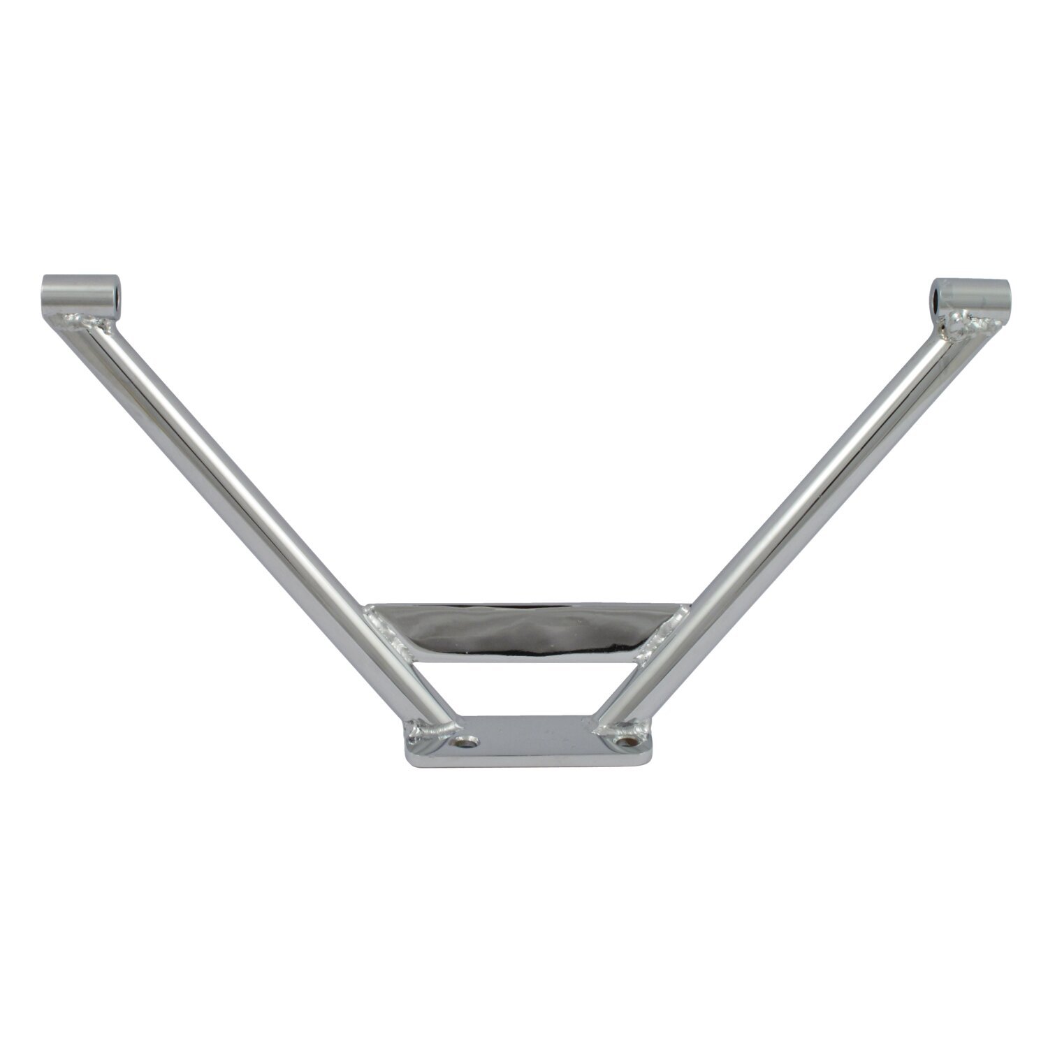 Rigid frame passenger foot peg bracket, Chrome
