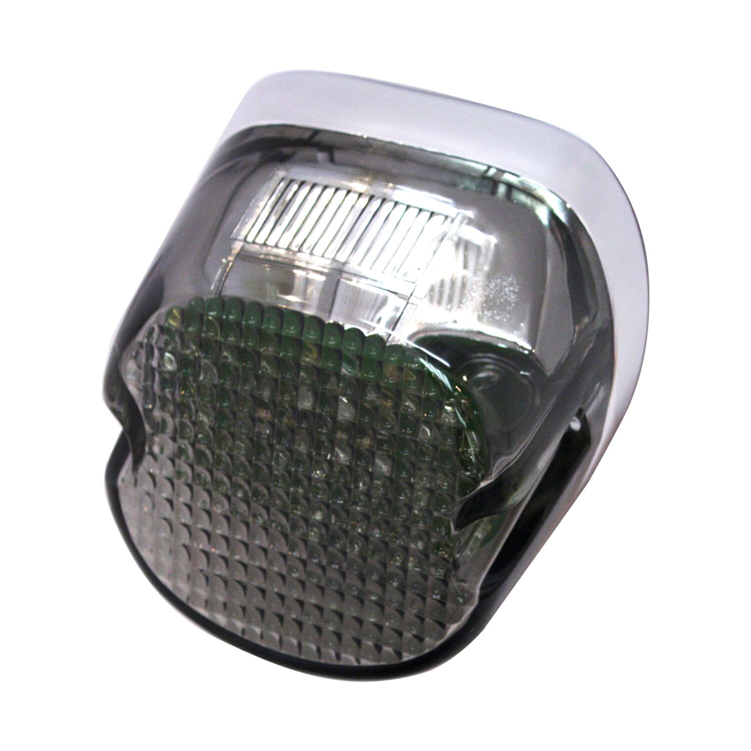 Laydown LED taillight. Smoke lens, Gray