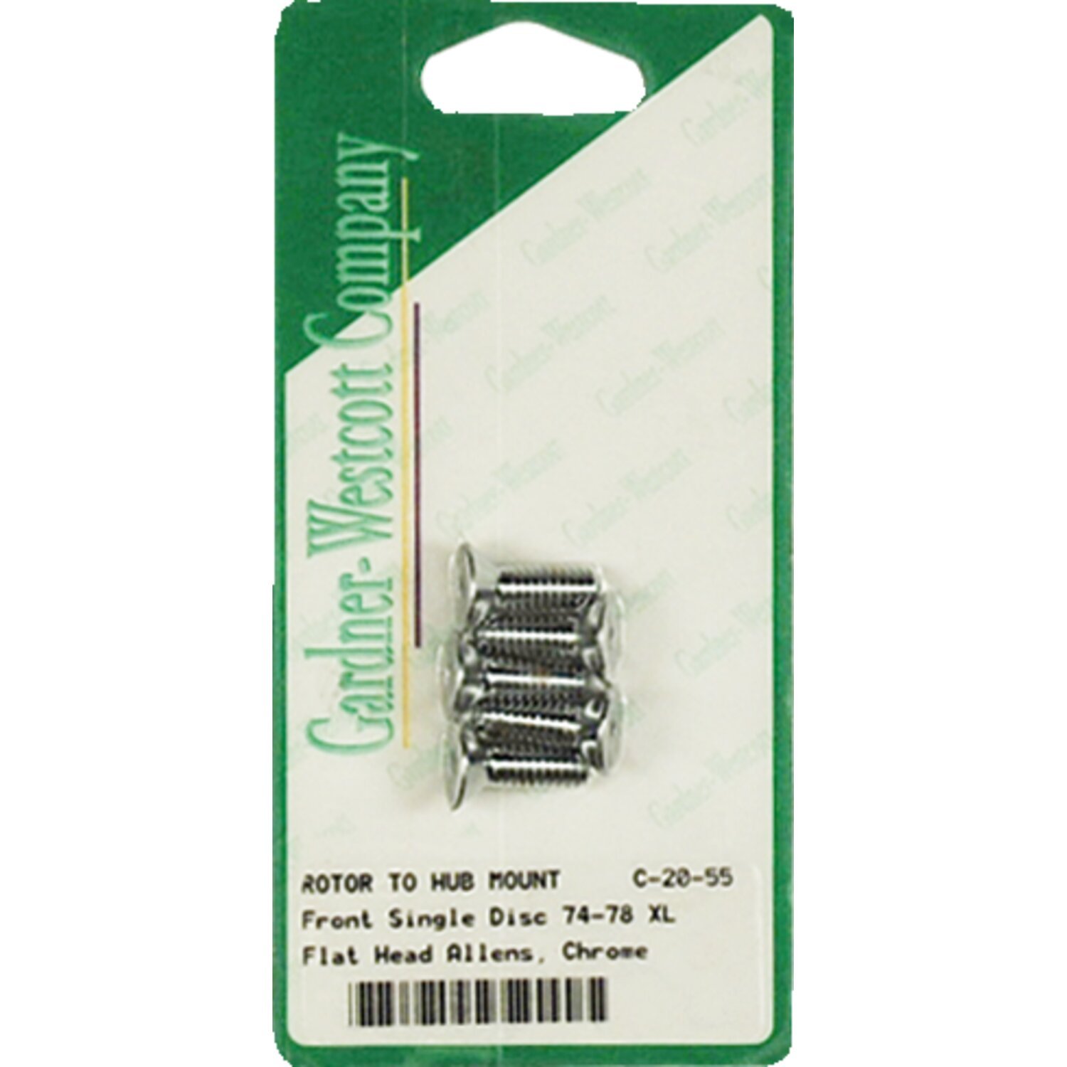Brake rotor bolt kit, tapered