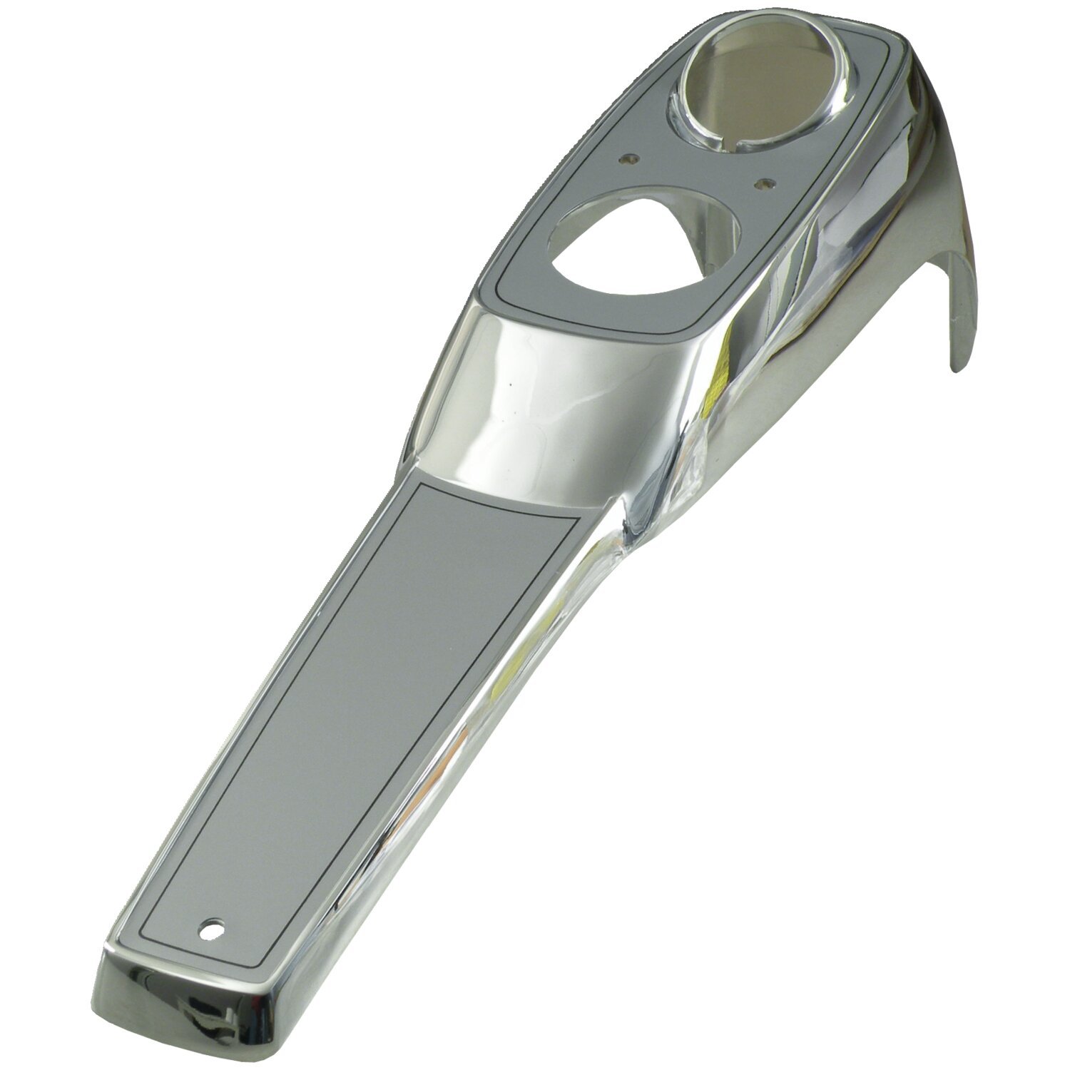 FXR dash cover, Silver, Chrome