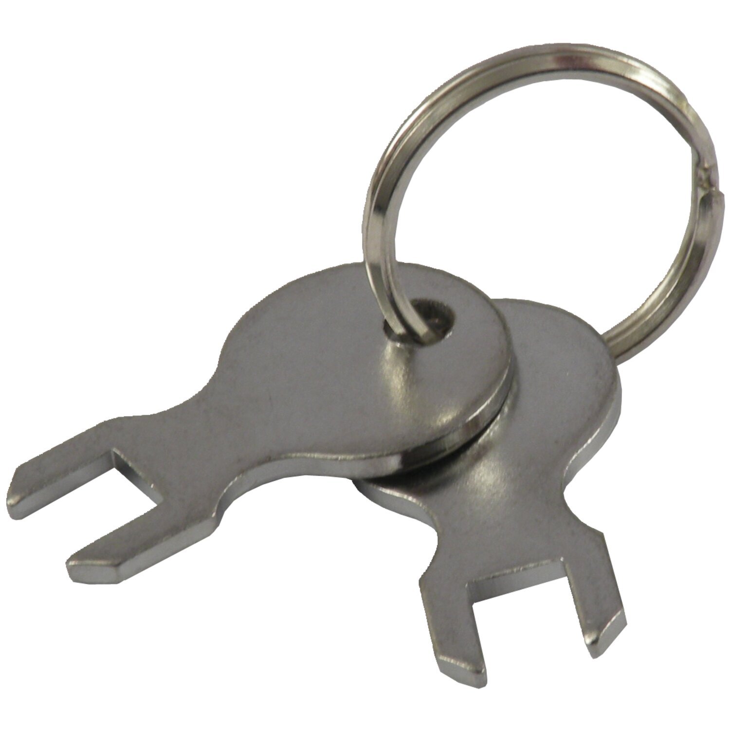 Keys for teardrop tool box