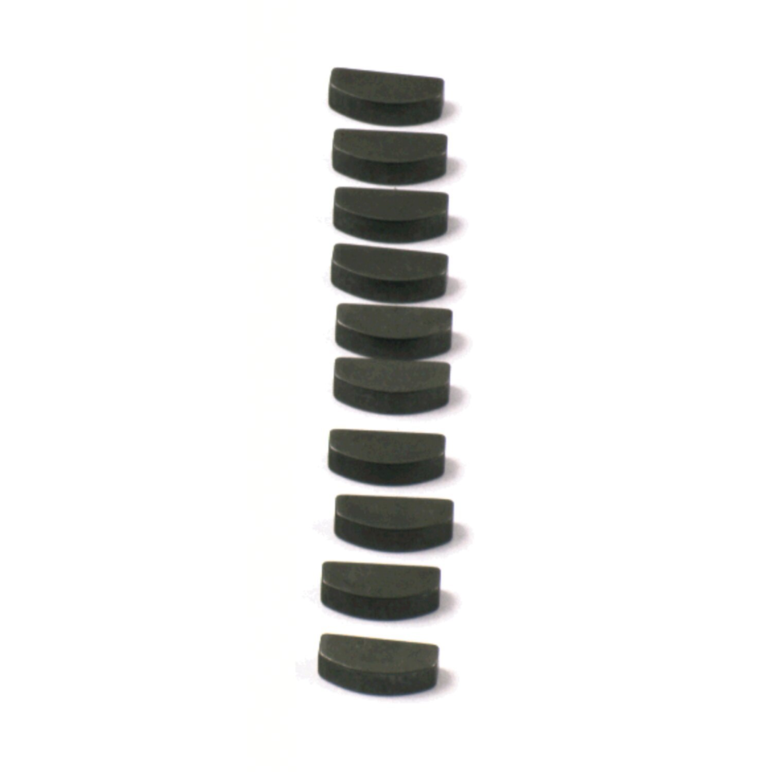 Woodruff keys, clutch hub