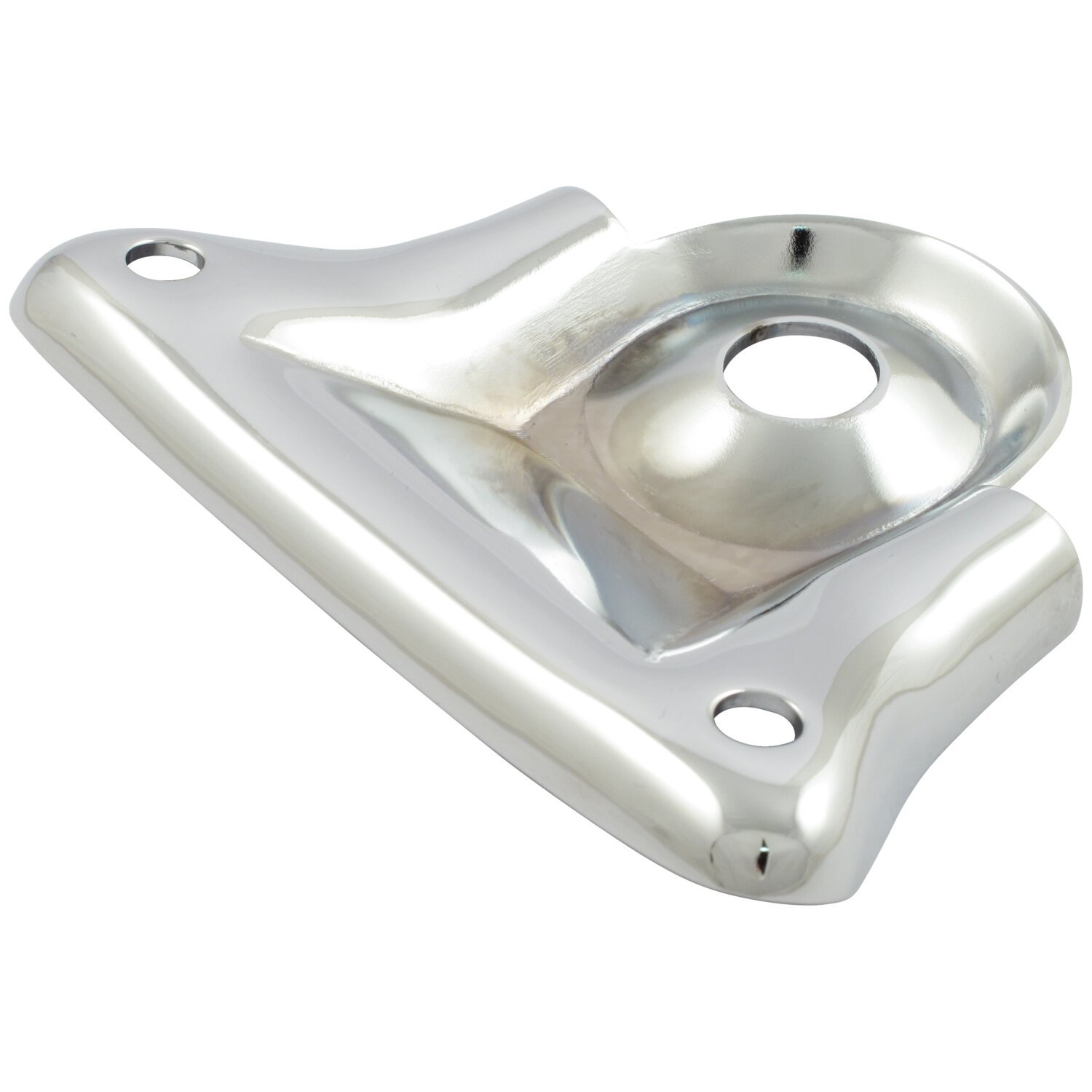 Mounting bracket for 7" Hydra headlamp, Chrome