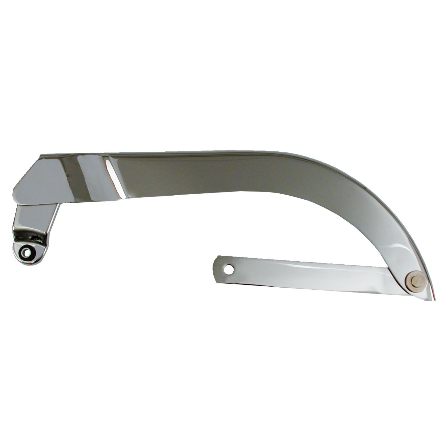 Upper belt guard, 4-sp B.T, Chrome