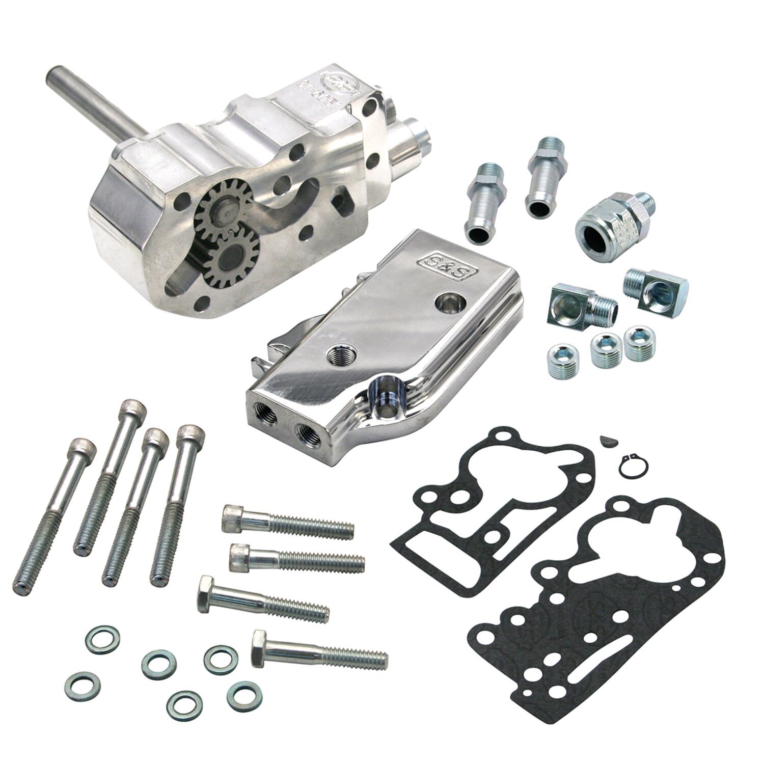 S&S, billet oil pump. 92-99 style. Universal cover