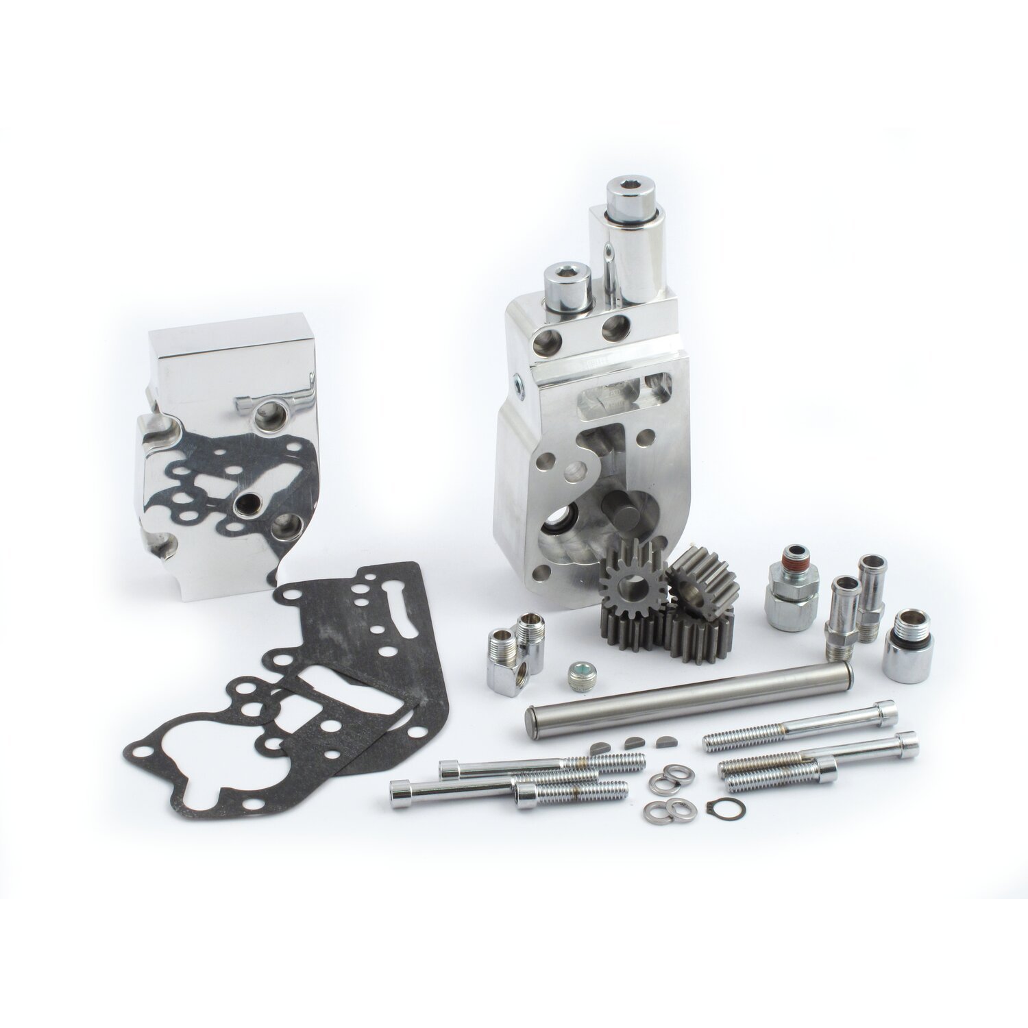 JIMS, 'Flow Pro 1' billet oil pump kit, Polished