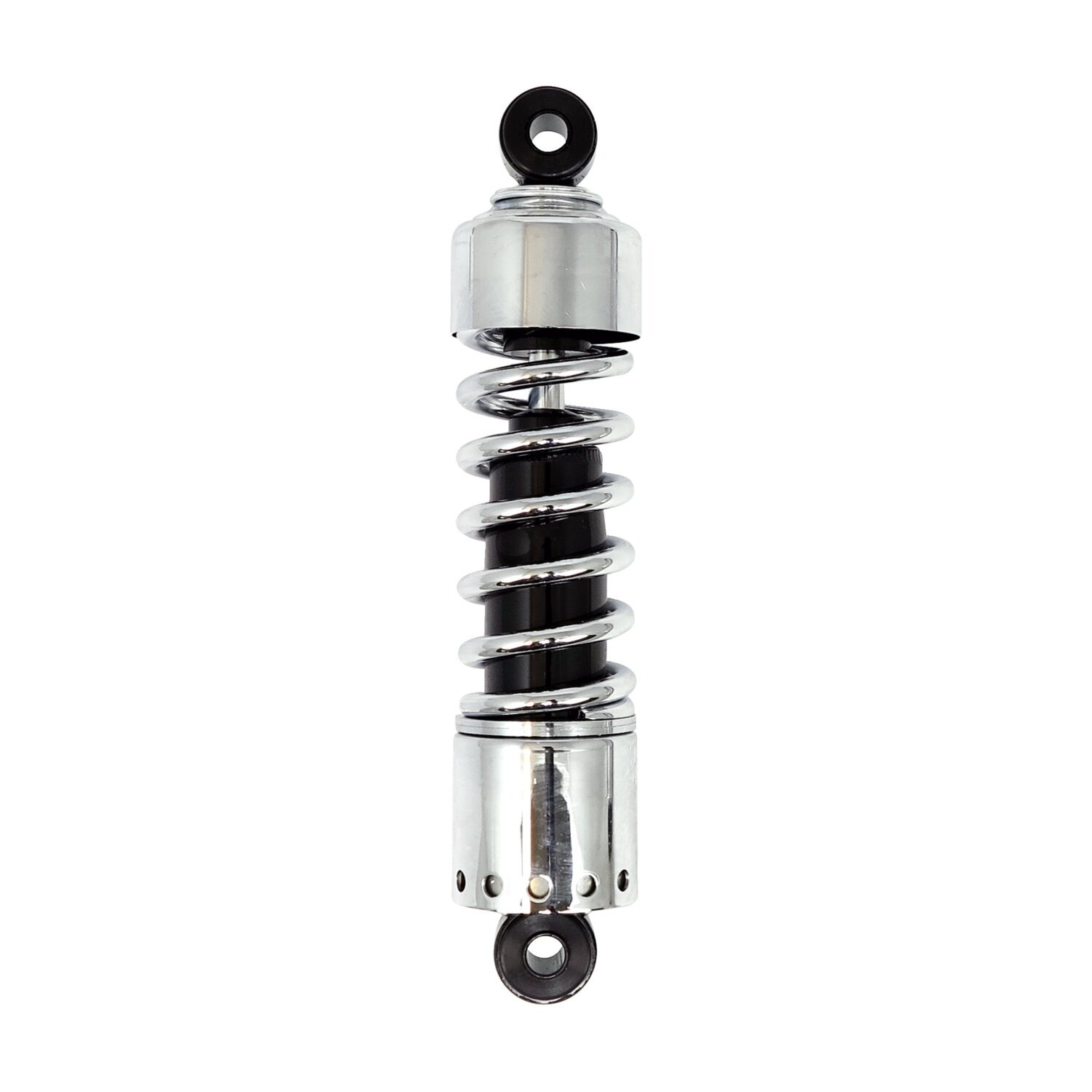 Shock absorbers 11", without cover, Chrome