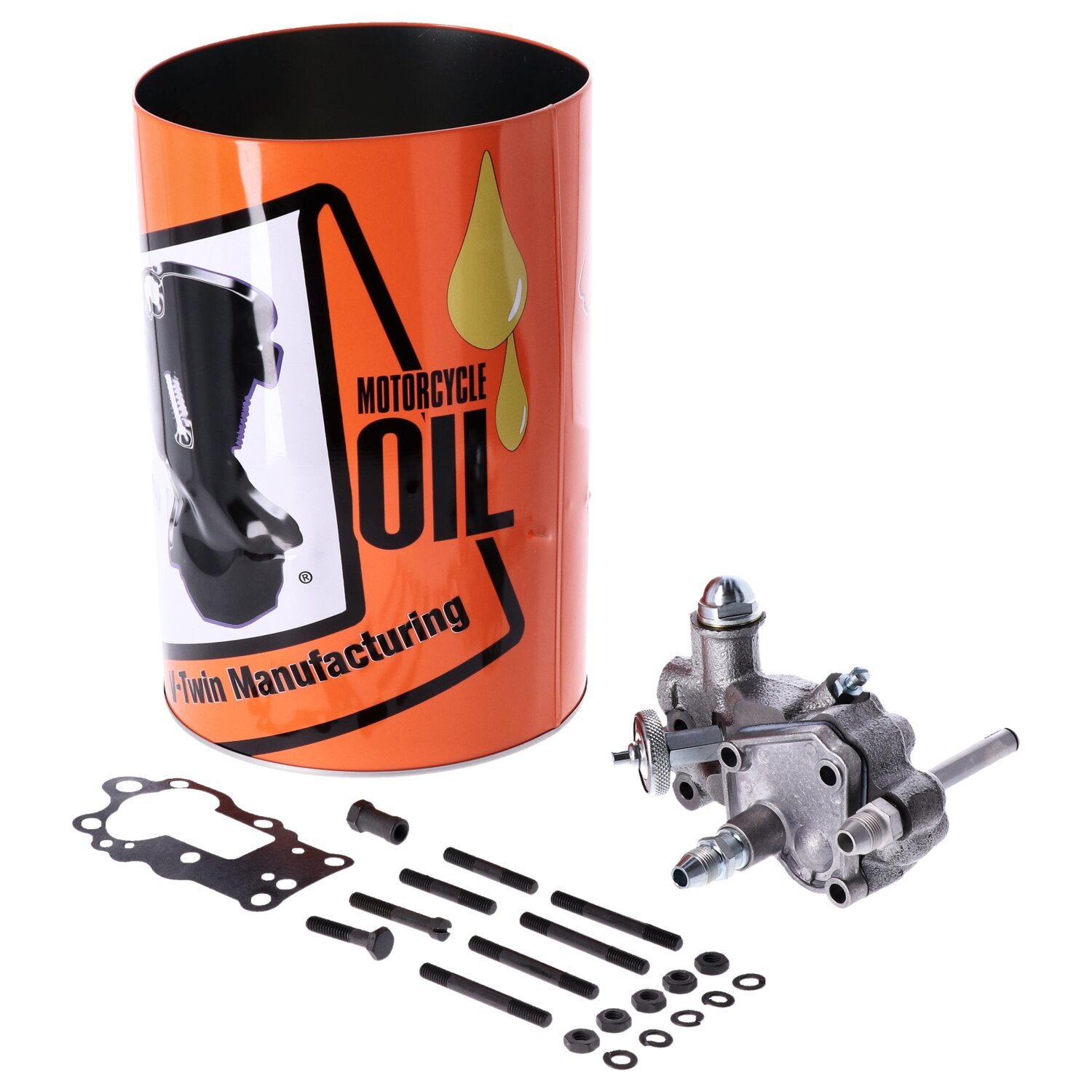 Oil pump assembly, cast iron