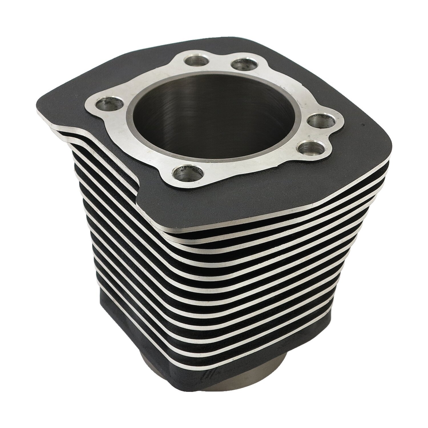 Replacement cylinder 80" Evo, front/rear, Black