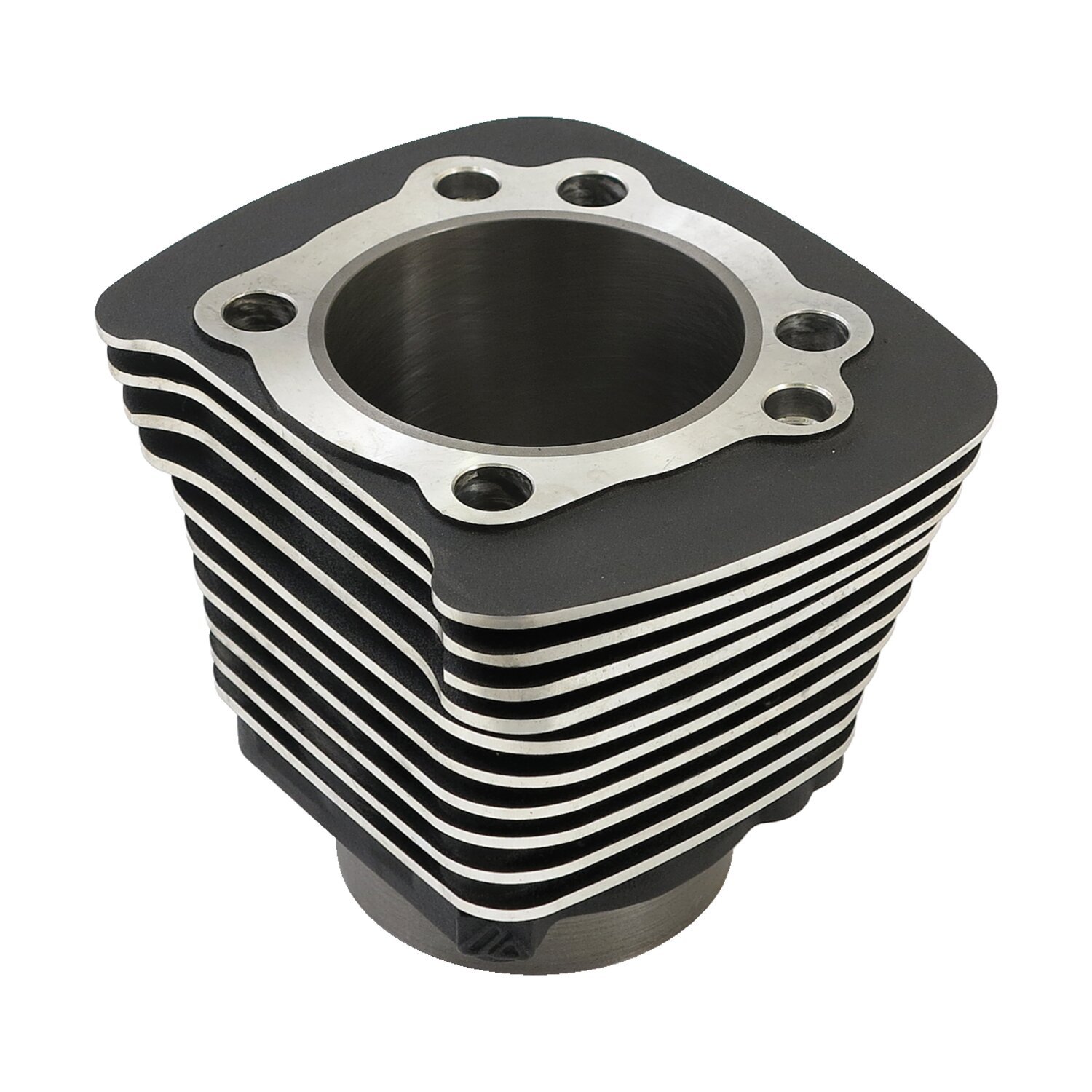 Replacement cylinder 1200 Sportster, front/rear, Black