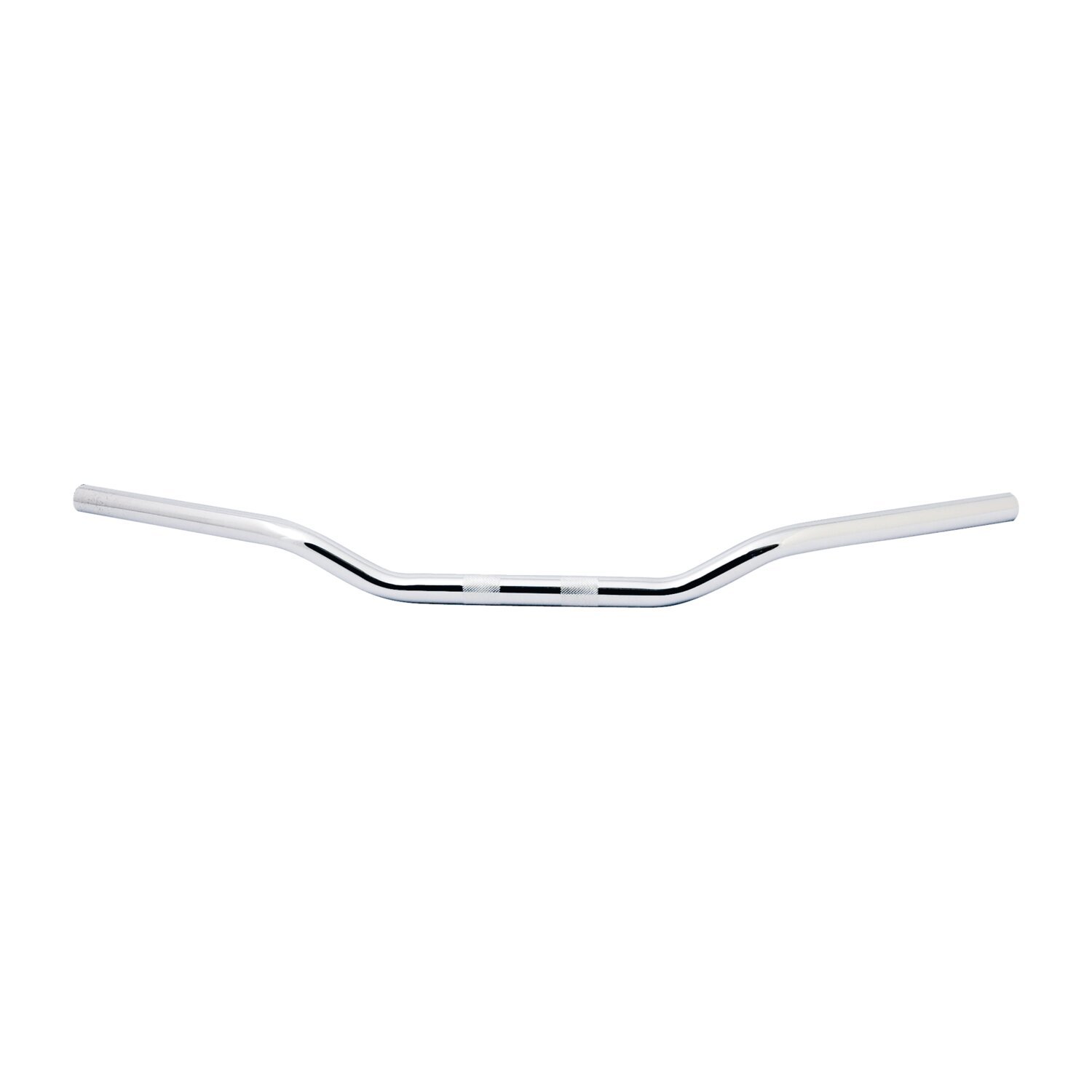 2" rise drag bar 1, Silver, Chrome