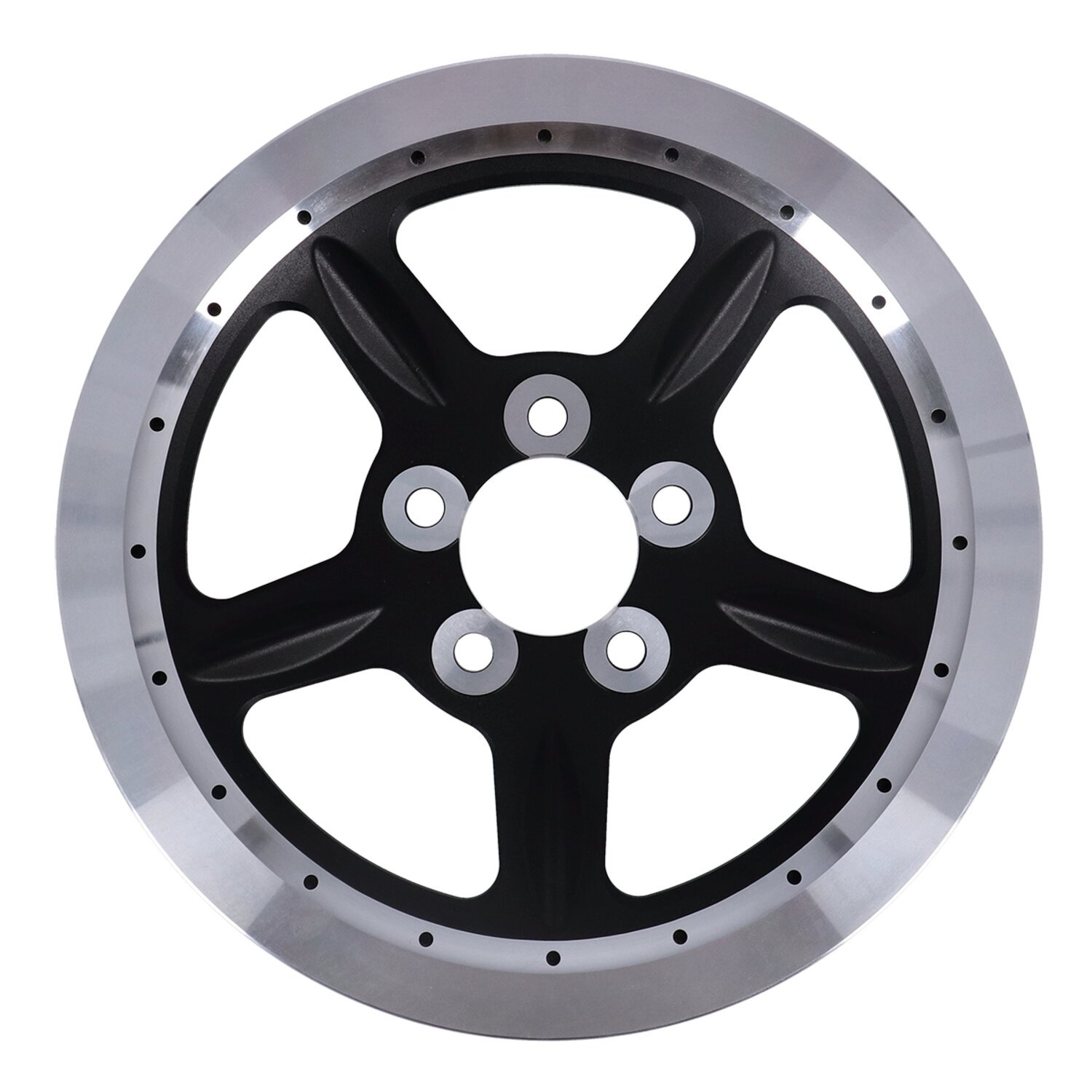 Reproduction OEM style wheel pulley, 68t. Black cc, Contrast Cut