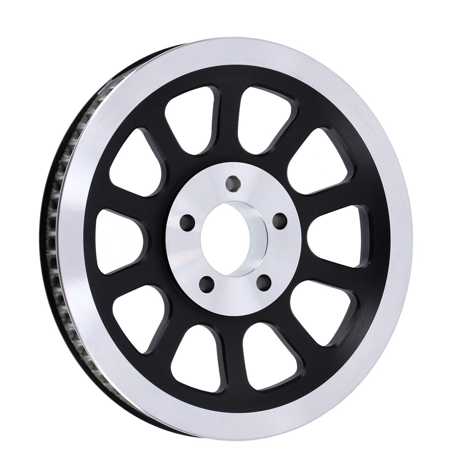 Reproduction OEM style wheel pulley, 66t, Black