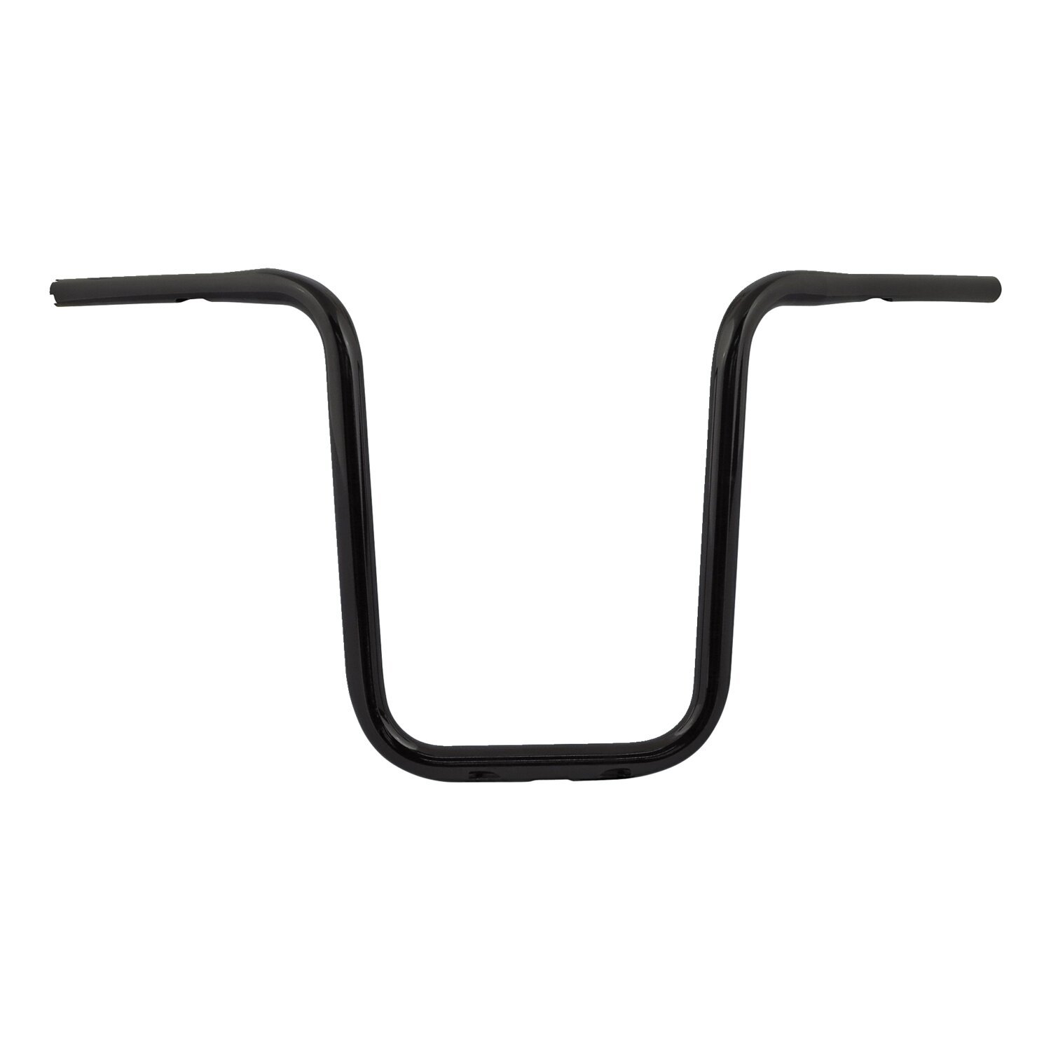 Paughco, 1-1/4" Apehangers for 1-1/4" risers. 17" rise, Black