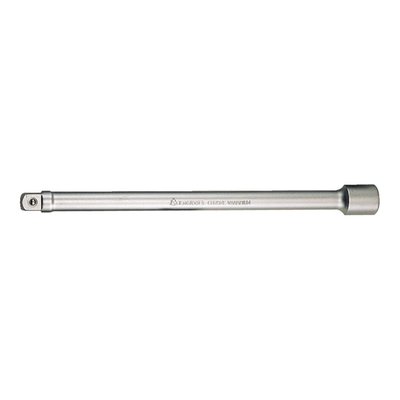 3/8" drive. 3" (7.6cm) long. Chrome vanadium. Satin finish.
