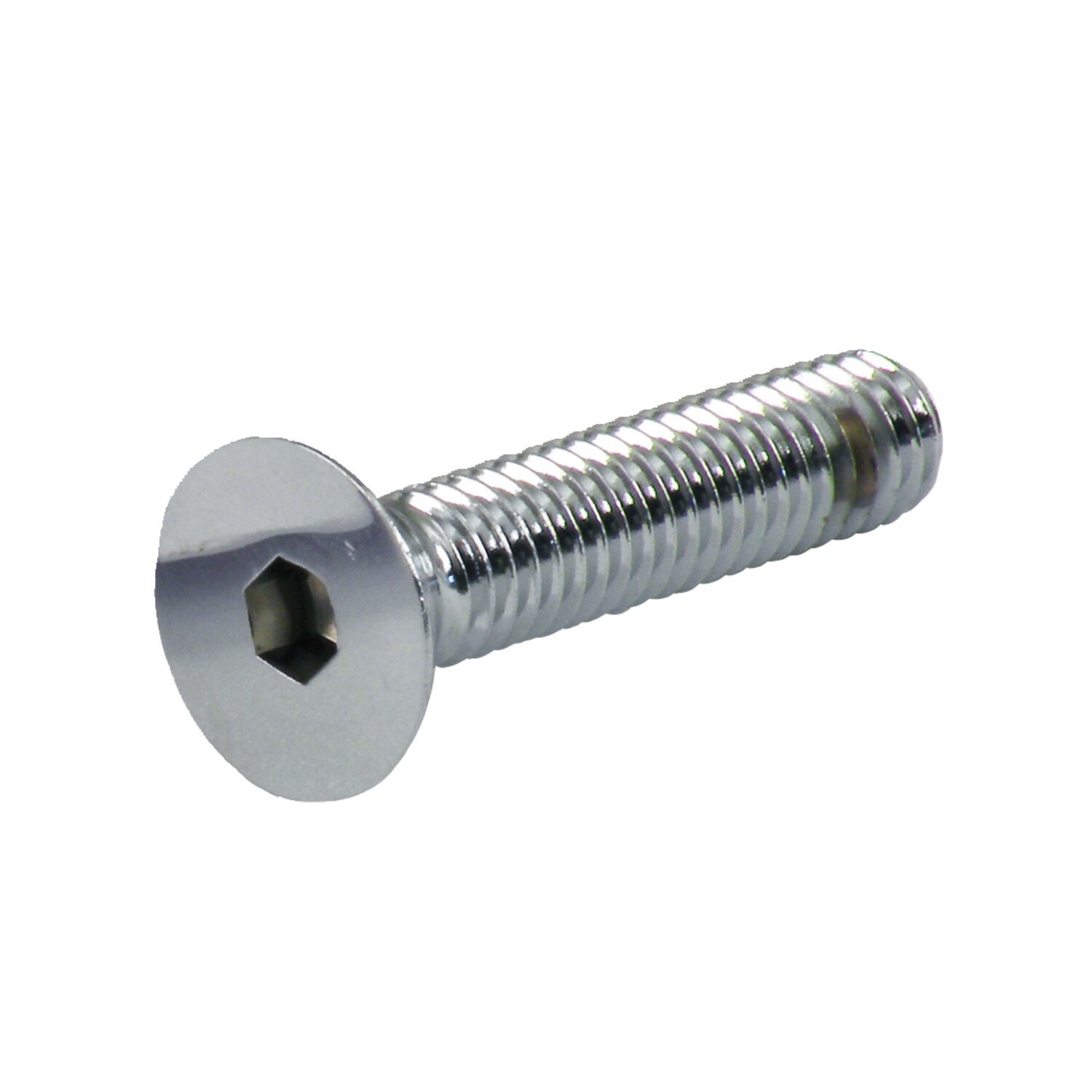 M6 x 20mm flathead allen bolt, chr, Chrome