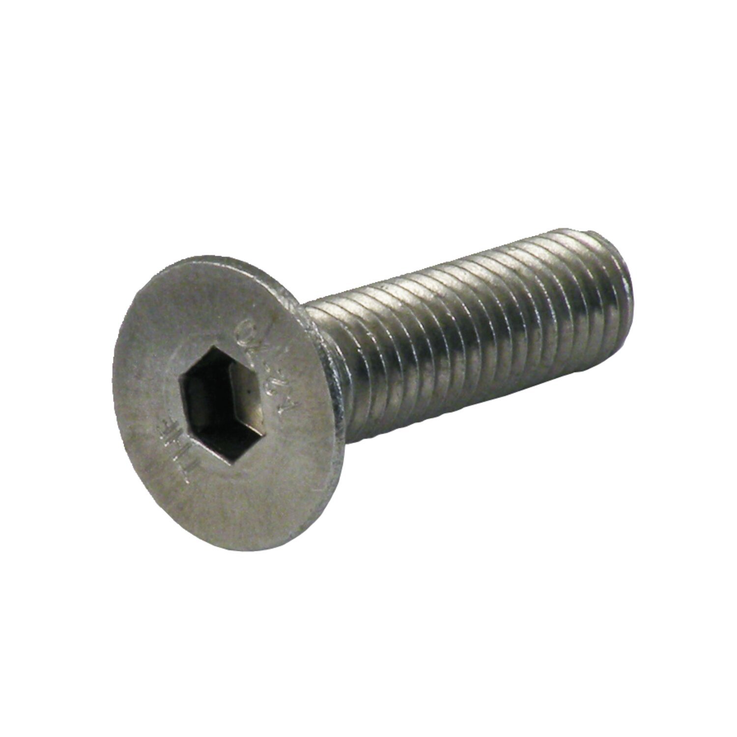 M8 x 16mm flathead allen bolt, stainless