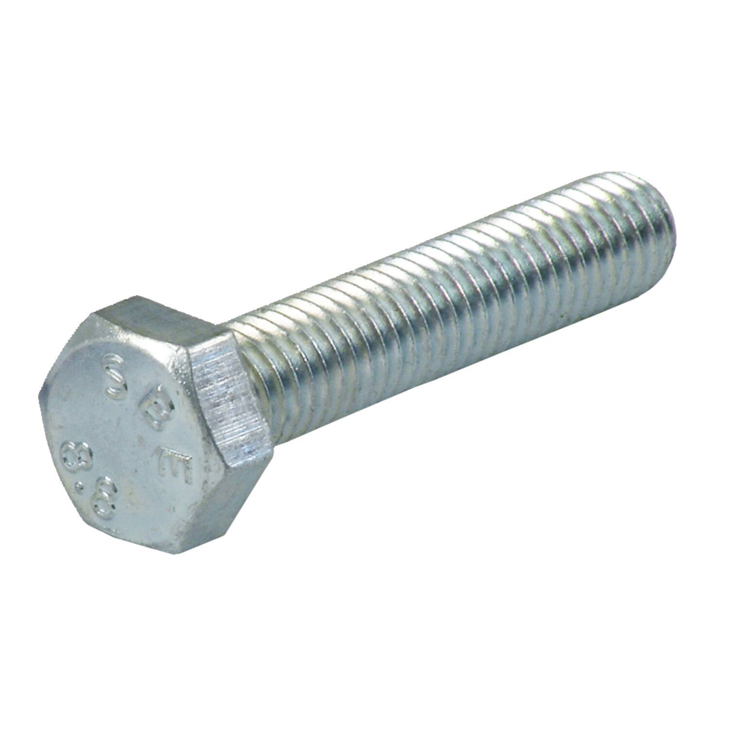 M5 x 45mm hex bolt - 25 pack, Silver