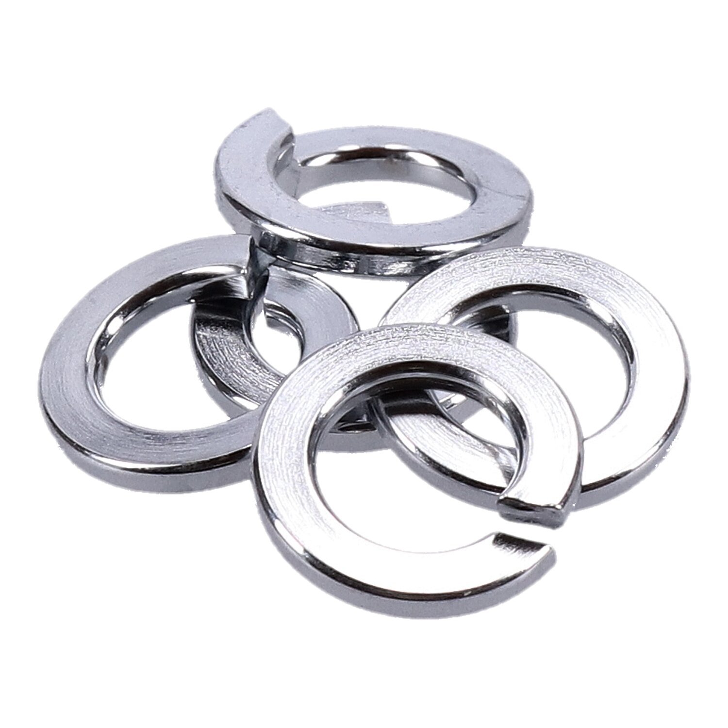 Chrome lock washers M5