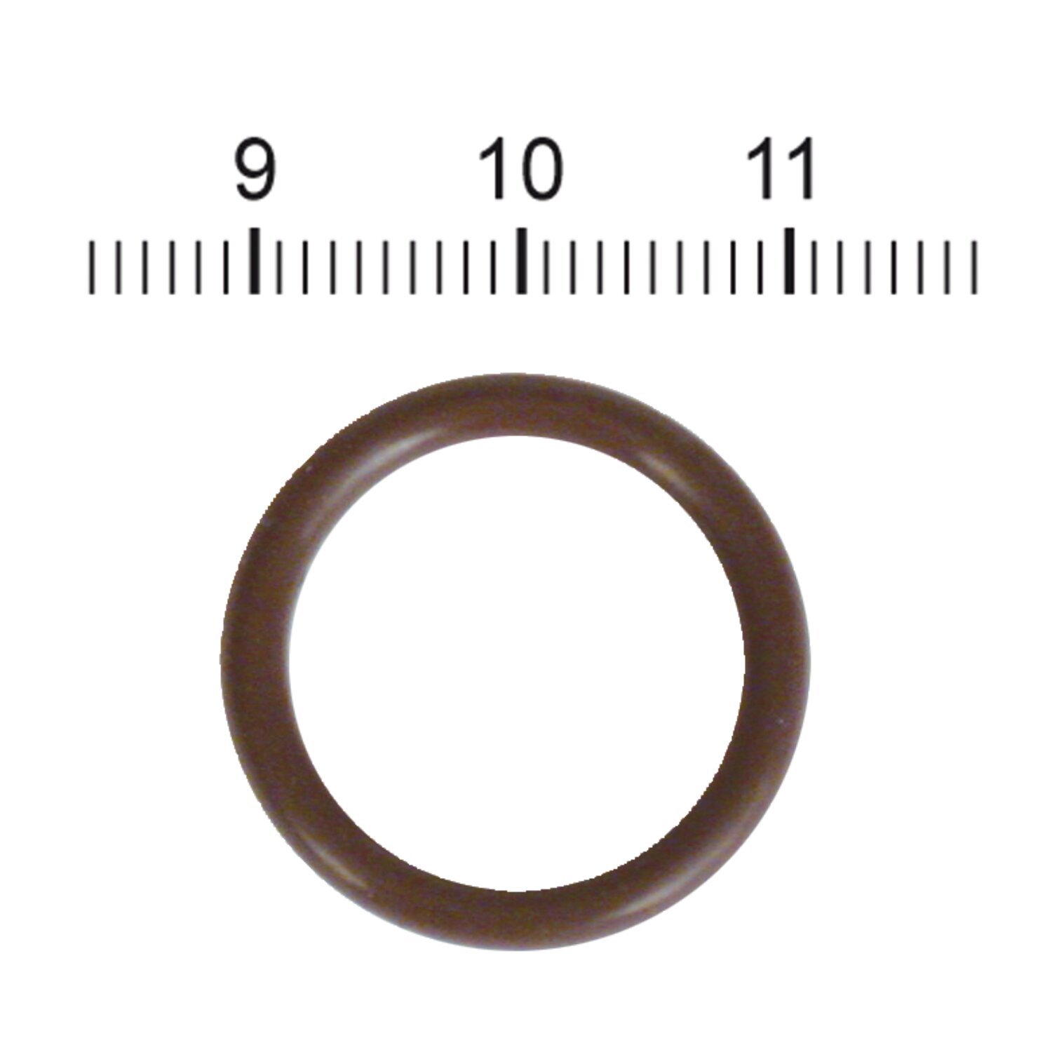 James O-ring, pushrod cover / dipstick / oil pump. Viton