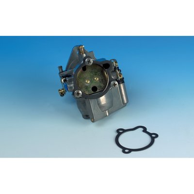 .031" fiber reinforced paper. A James designed gasket. It was not used and never available from OEM.