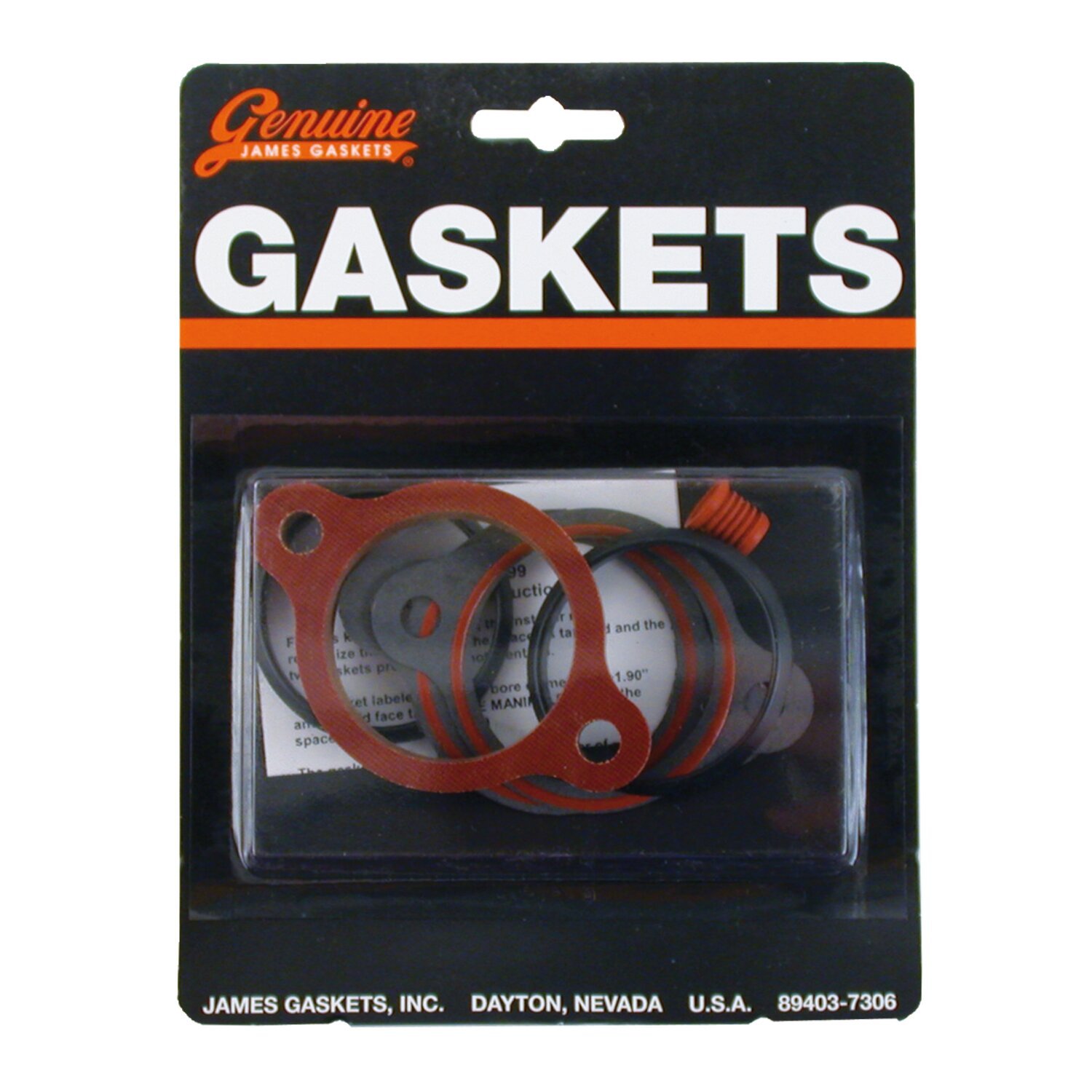 James, manifold gasket & spacer kit