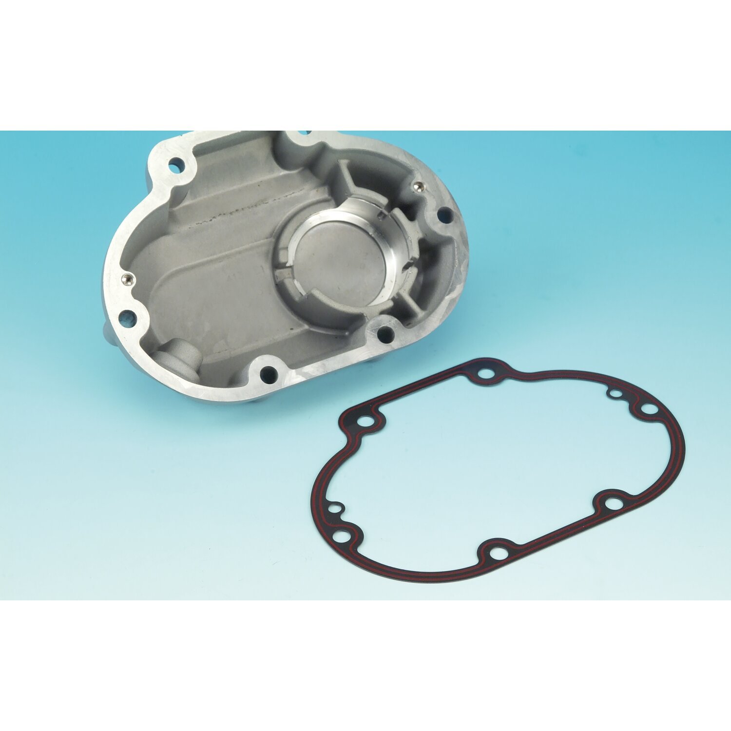 James, gasket transmission end cover. RCM/silicone