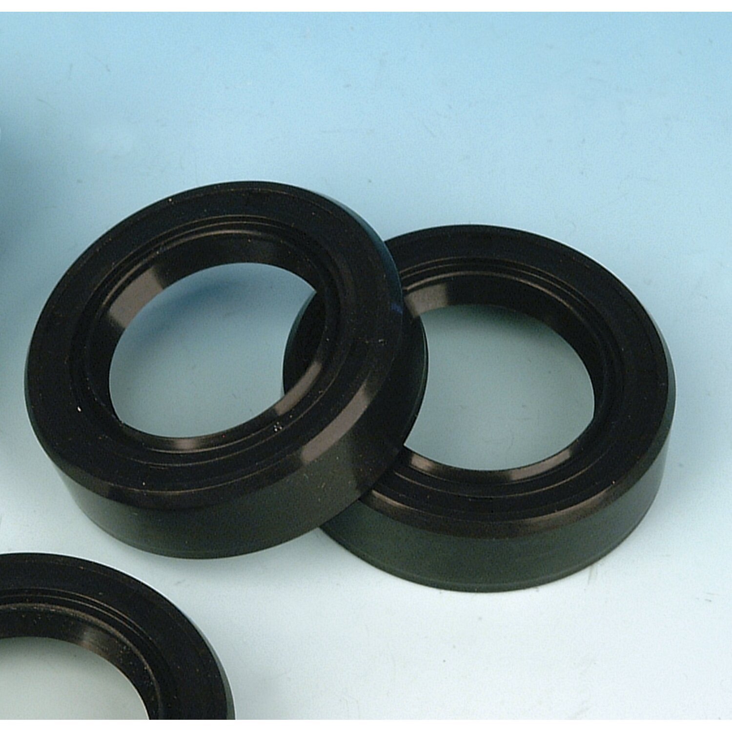 James, swingarm/wheel seal set. Rubber OD