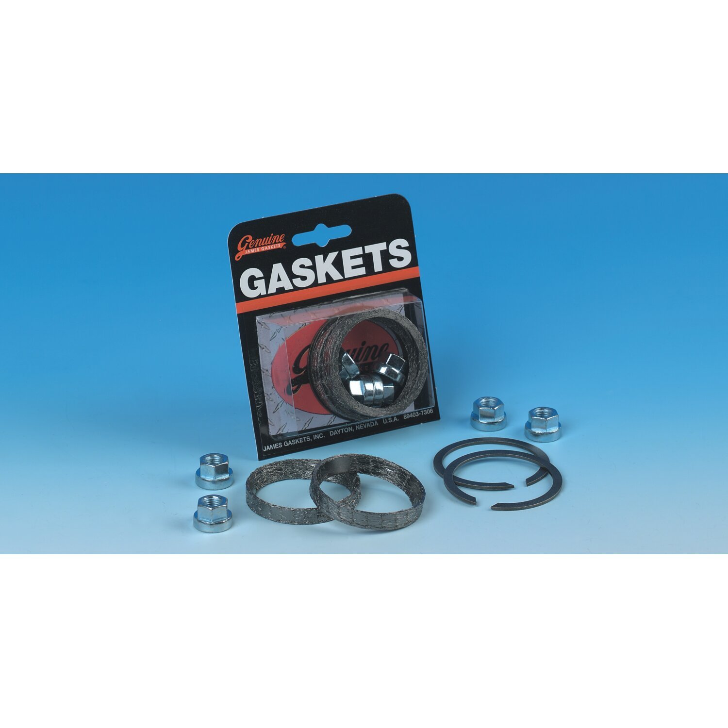 James, exhaust gasket & mount kit. 91-09 style