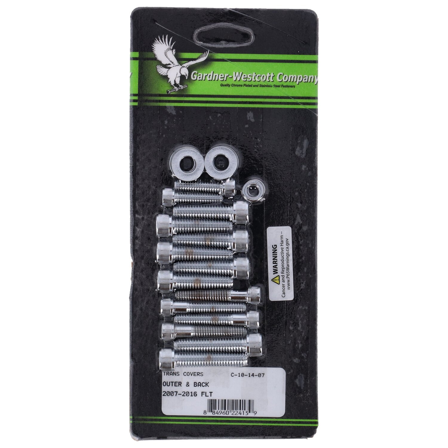 GW, transmission side cover screw kit, Chrome