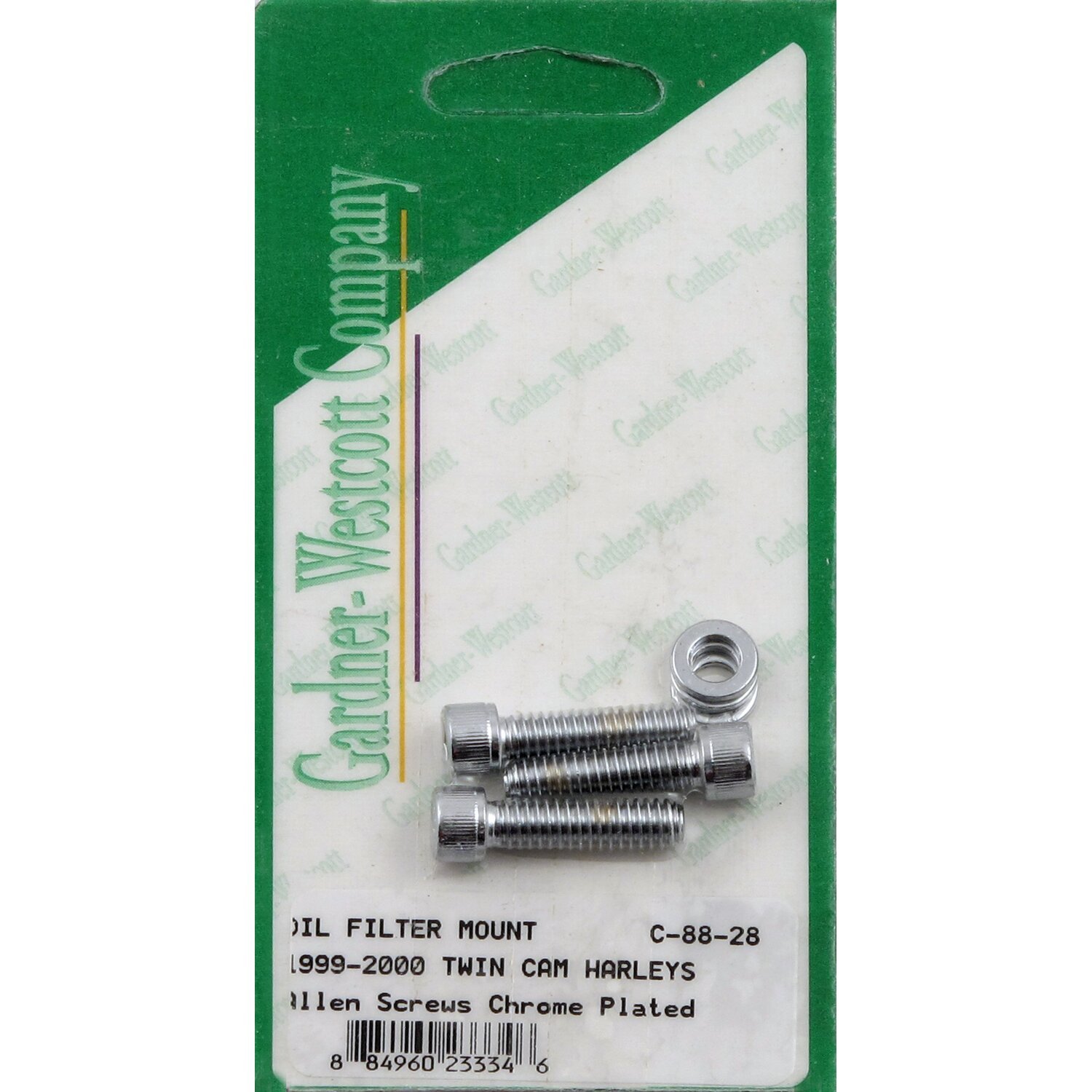 Gardner-Westcott, oil filter mount kit, Chrome