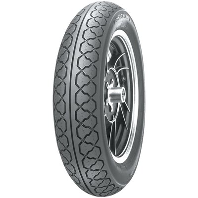 High mileage and constant performance. Classic tread pattern. Great for small to intermediate performing bikes.
- 15 inch.
- Rear.