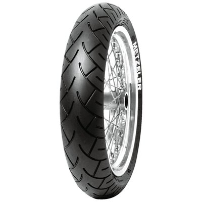 Soft compound for high grip, great torque control & very high mileage. For custom cruisers and touring motorcycles. No-nonsense tire for daily commuting and long distance touring, Predictable handling with very high stability.
- 18 inch.
- Front.
- TL.