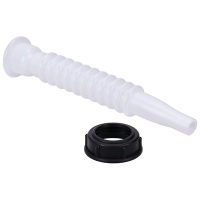 Replacement white spout for 530732 and 530788 6 quart oil filler cans.
