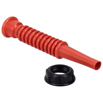 Replacement red spout for 530732 and 530788 6 quart oil fill cans.