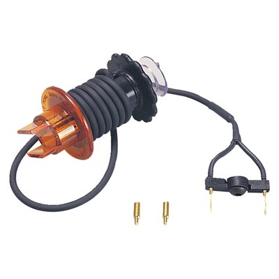 The Noid Light is used to test if the injector receives power and an injection pulse signal. The Noid Light will light up when it gets power and thus lets you diagnose the signal. It will not show if the injector itself is good or bad.
Note: See 530735 for replacement probes and 530736 for replacement bulb.