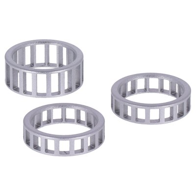 With aluminum retainers/cages. Fits both OEM & S&S Sportster connecting rods, but bearings will not fit OEM 00-03 XL models. Repl. 24370-52B cages.
Note: Does not include rollers. Rollers must be ordered separately. See S&S 531174 for a standard size roller set.