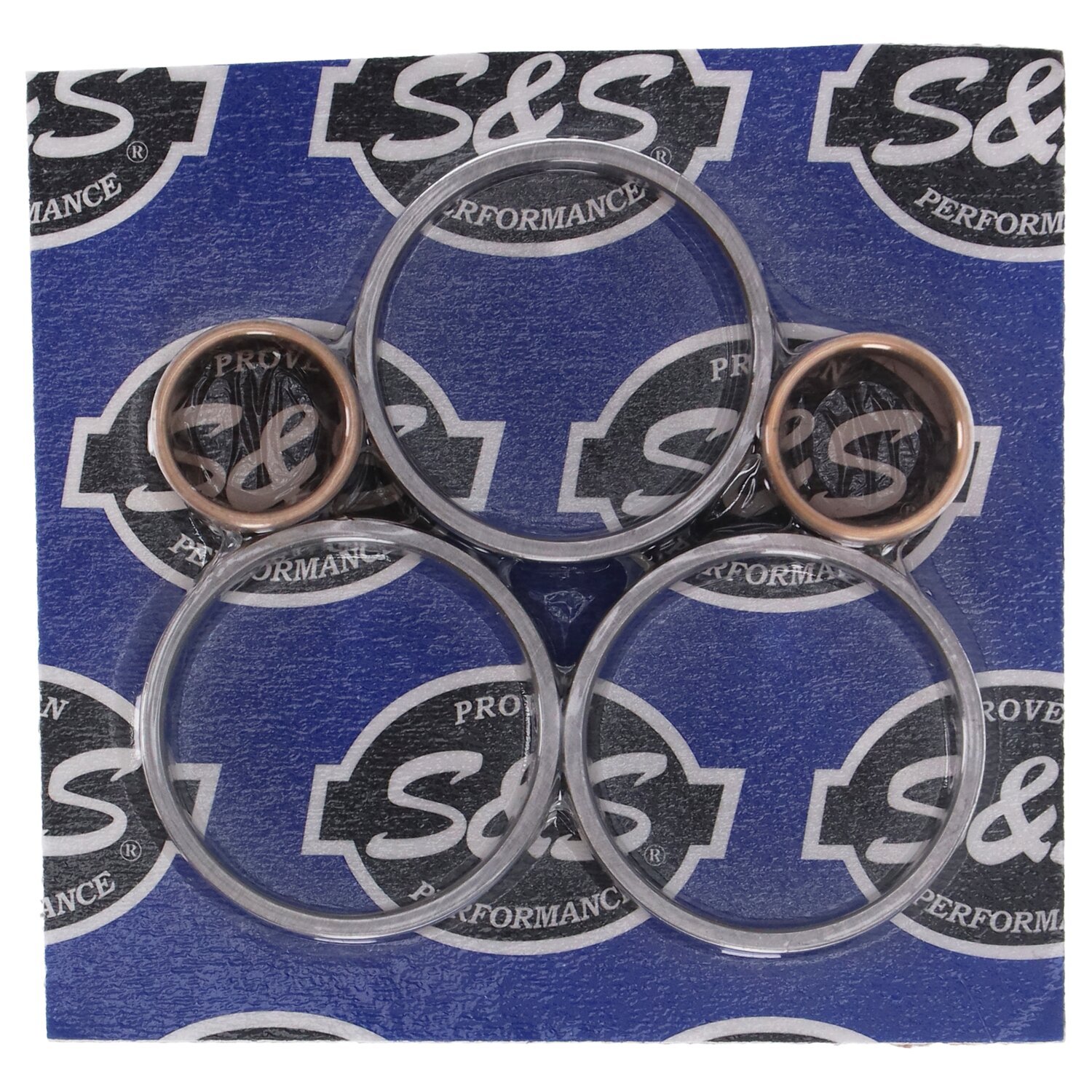 S&S, connecting rod race and wristpin bushing set