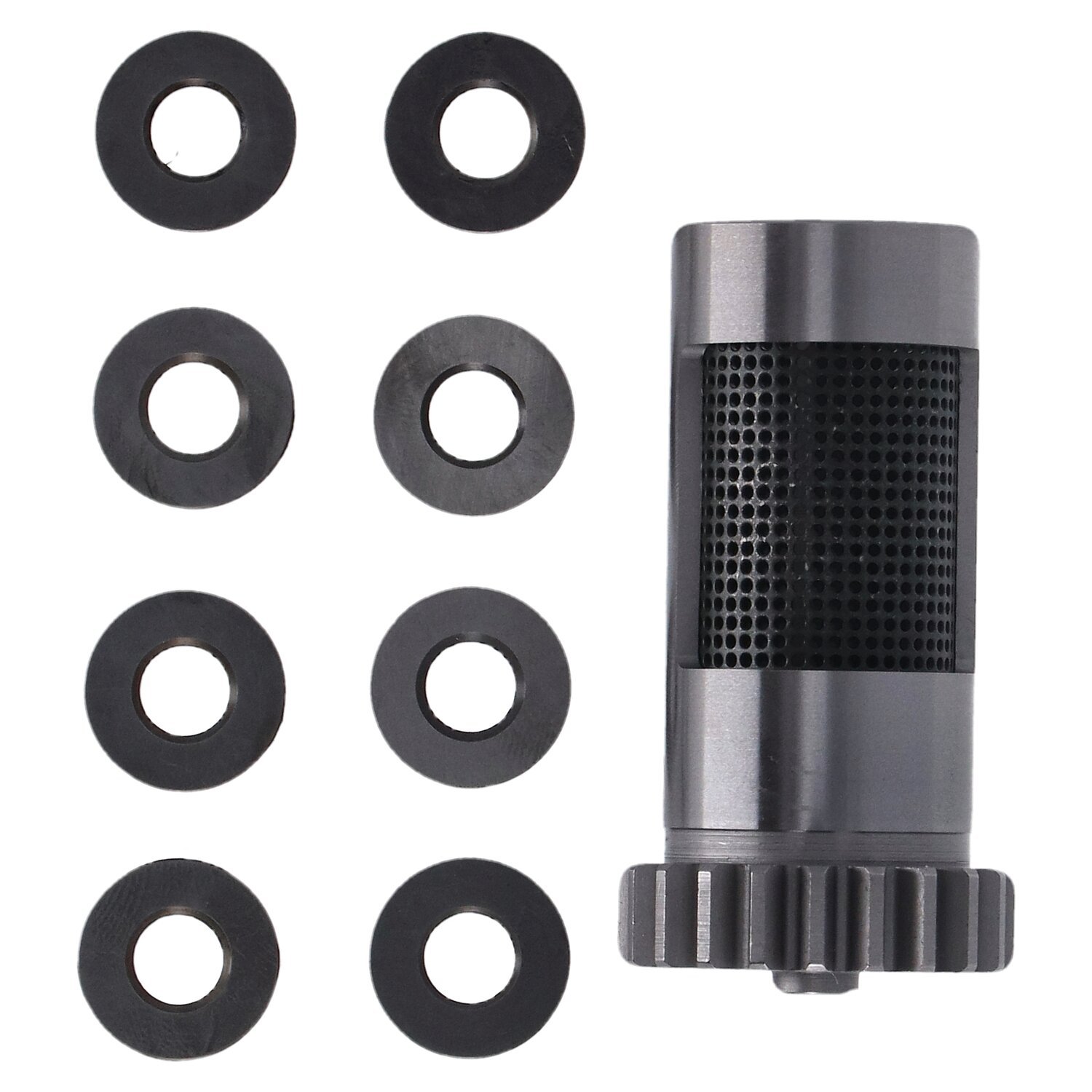 S&S, steel breather valve & spacer set. STD.