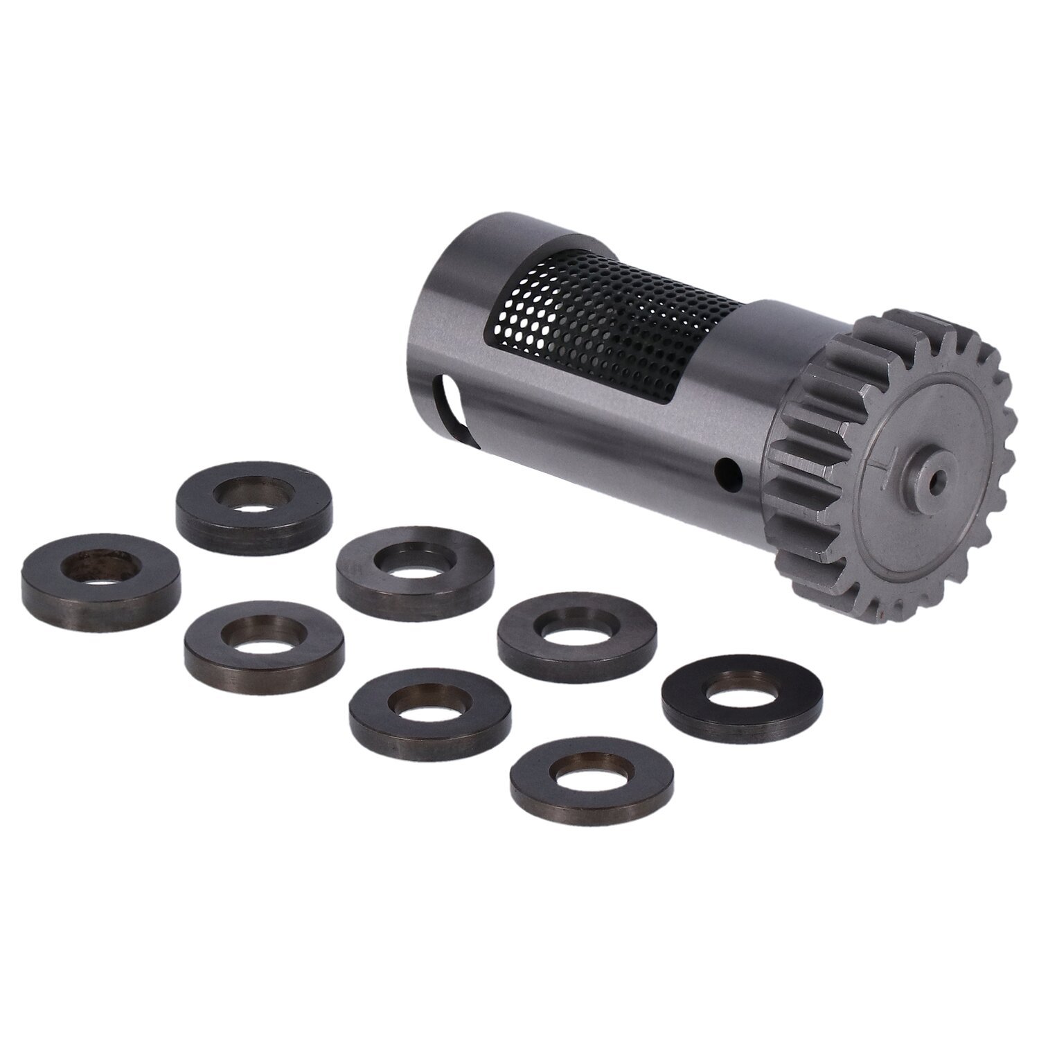 S&S, steel breather valve & spacer set. STD.